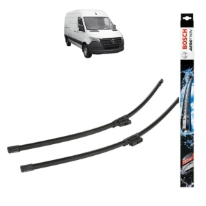 Set stergatoare auto MERCEDES-BENZ SPRINTER 5-t Van (B907) din 2018-2021, Bosch Aerotwin, din cauciuc siliconat rezistent