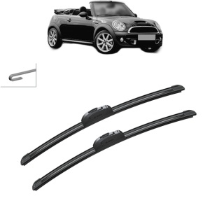 Set stergatoare auto MINI MINI Convertible (R52) din 2004-2008, Bosch Aerotwin Retrofit, din cauciuc siliconat rezistent - Img 7