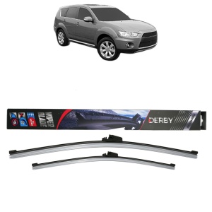 Set stergatoare auto MITSUBISHI OUTLANDER II Van (CW_W) din 2006-2012, Derby, din cauciuc siliconat rezistent - Img 1