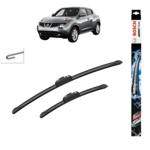 Set stergatoare auto NISSAN JUKE Van (F15) din 2010-2019, Bosch Aerotwin Retrofit, din cauciuc siliconat rezistent