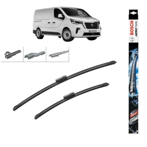 Set stergatoare auto NISSAN PRIMASTAR Van (X82) din 2021, Bosch Aerotwin Multi, din cauciuc siliconat rezistent