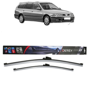 Set stergatoare auto NISSAN PRIMERA Hatchback (P10) din 1990-1996, Derby, din cauciuc siliconat rezistent