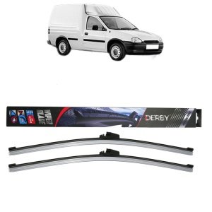 Set stergatoare auto OPEL COMBO Box Body/MPV (71_) din 1994-2001, Derby, din cauciuc siliconat rezistent - Img 1