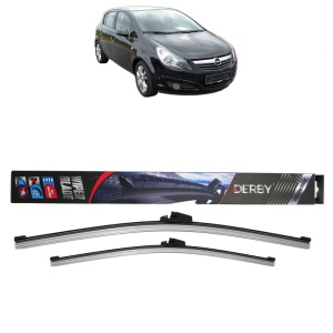 Set stergatoare auto OPEL CORSA D (S07) din 2006-2014, Derby, din cauciuc siliconat rezistent