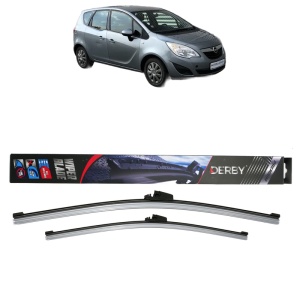 Set stergatoare auto OPEL MERIVA B VAN (S10) din 2013-2017, Derby, din cauciuc siliconat rezistent