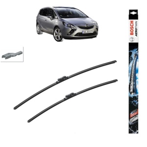 Set stergatoare auto OPEL ZAFIRA TOURER C (P12) din 2011-2019, Bosch Aerotwin, din cauciuc siliconat rezistent