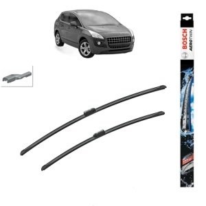 Set stergatoare auto PEUGEOT 3008 Van (0U_) din 2009-2016, Bosch Aerotwin, din cauciuc siliconat rezistent