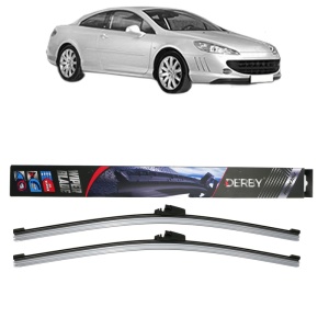 Set stergatoare auto PEUGEOT 407 Coupe (6C_) din 2005-2009, Derby, din cauciuc siliconat rezistent