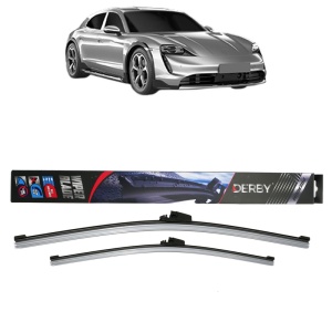 Set stergatoare auto PORSCHE TAYCAN Sport Turismo (Y1C) din 2021-2024, Derby, din cauciuc siliconat rezistent