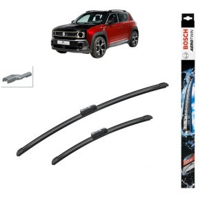 Set stergatoare auto RENAULT 4 din 2025, Bosch Aerotwin, din cauciuc siliconat rezistent