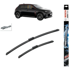 Set stergatoare auto RENAULT 5 din 2024, Bosch Aerotwin, din cauciuc siliconat rezistent