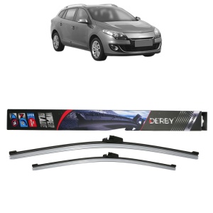 Set stergatoare auto RENAULT MEGANE III Combi Van (KZ0/1) din 2009-2015, Derby, din cauciuc siliconat rezistent