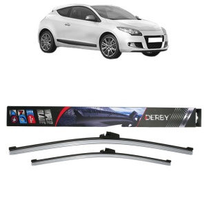 Set stergatoare auto RENAULT MEGANE III Coupe (DZ0/1_) din 2008-2016, Derby, din cauciuc siliconat rezistent