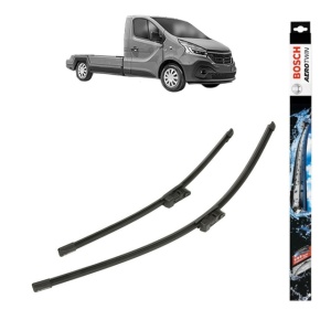 Set stergatoare auto RENAULT TRAFIC III Platform/Chassis (EG_) din 2014-2023, Bosch Aerotwin, din cauciuc siliconat rezistent