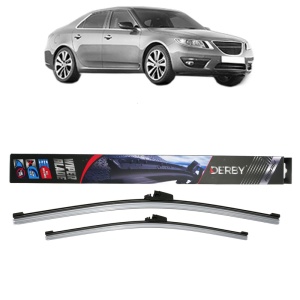 Set stergatoare auto SAAB 9-5 (YS3G) din 2010-2012, Derby, din cauciuc siliconat rezistent