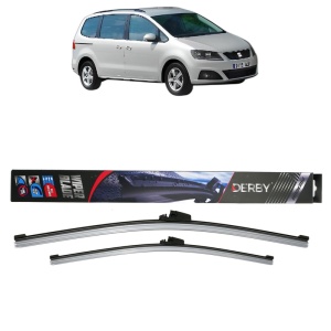 Set stergatoare auto SEAT ALHAMBRA (710, 711) din 2010-2022, Derby, din cauciuc siliconat rezistent