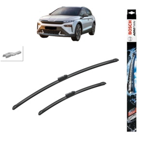 Set stergatoare auto SKODA ELROQ (PYL) din 2024-2025, Bosch Aerotwin, din cauciuc siliconat rezistent