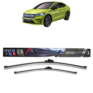 Set stergatoare auto SKODA ENYAQ iV Coupe (5AC) din 2021-2025, Derby, din cauciuc siliconat rezistent