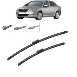 Set stergatoare auto SKODA OCTAVIA II (1Z3) din 2004-2013, Bosch Aerotwin Multi, din cauciuc siliconat rezistent - Img 7