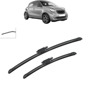 Set stergatoare auto SMART FORFOUR Hatchback (453) din 2014-2017, Bosch Aerotwin, din cauciuc siliconat rezistent - Img 8