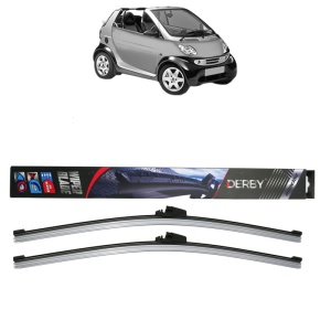 Set stergatoare auto SMART FORTWO Cabrio (450) din 2004-2007, Derby, din cauciuc siliconat rezistent