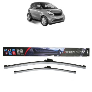 Set stergatoare auto SMART FORTWO Coupe (453) din 2014-2017, Derby, din cauciuc siliconat rezistent