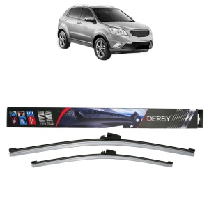 Set stergatoare auto SSANGYONG KORANDO (CK) din 2010-2015, Derby, din cauciuc siliconat rezistent