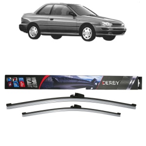 Set stergatoare auto SUBARU IMPREZA Coupe (GFC) din 1995-2000, Derby, din cauciuc siliconat rezistent