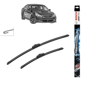 Set stergatoare auto SUBARU LEGACY V (BM) din 2009-2014, Bosch Aerotwin Retrofit, din cauciuc siliconat rezistent