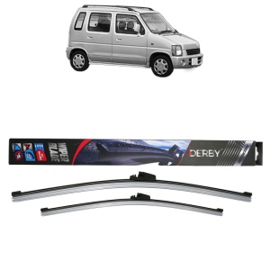 Set stergatoare auto SUZUKI WAGON R+ Hatchback (EM) din 1998-2000, Derby, din cauciuc siliconat rezistent