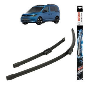 Set stergatoare auto VOLKSWAGEN CADDY V Box Body/MPV (SBA, SBH) din 2020-2024, Bosch Aerotwin, din cauciuc siliconat rezistent