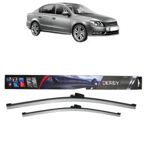 Set stergatoare auto VOLKSWAGEN PASSAT B7 (362) din 2010-2014, Derby, din cauciuc siliconat rezistent