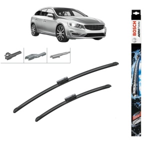 Set stergatoare auto VOLVO V60 I (155) din 2010-2018, Bosch Aerotwin Multi, din cauciuc siliconat rezistent