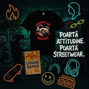 Tricou Amuzant nuNegru,i asa, Crede Totul Negru, Copii | Dama | Barbat - Img 10