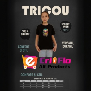 Tricou Music On Cassette Stil Colorat, Copii | Dama | Barbat, culoare negru - Img 9