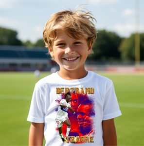 Tricou personalizat pentru copii cu fotbalistul Bertrand Isidore Traoré - Img 1