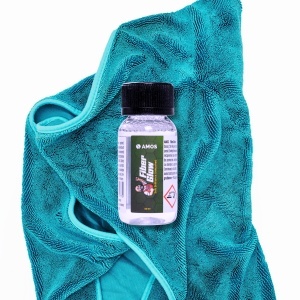 Detergent prosoape microfibra AMOS FiberGlow, solutie curatare lavete detailing, fara reziduuri, mentine absorbtia, cantitate 50 ml - Img 4