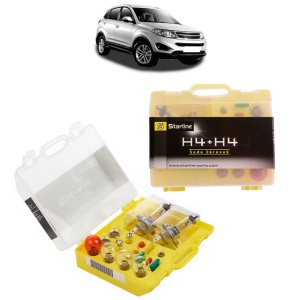 Kit trusa Set becuri H4 compatibila cu CHERY TIGGO din 2005-2016, bec far, semnalizare , pozitie, iluminare numar, frana, plafoniera, stop frana