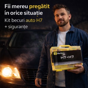 Kit trusa Set becuri H7 compatibila cu CITROEN JUMPY III Platform/Chassis (V_) din 2016-2025, bec far, semnalizare , pozitie, iluminare numar, frana, plafoniera, stop frana - Img 7