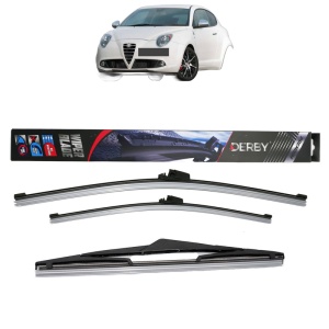 Set 3 stergatoare ALFA ROMEO MITO (955_) din 2008-2018, Derby, din cauciuc siliconat rezistent