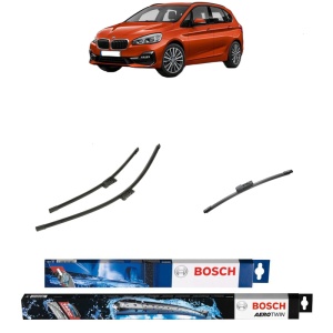 Set 3 stergatoare BMW 2 Gran Tourer Van (F46) din 2014-2017, Bosch Aerotwin, din cauciuc siliconat rezistent