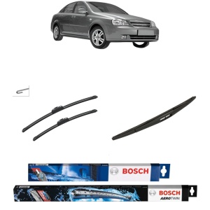 Set 3 stergatoare CHEVROLET LACETTI (J200) din 2005-2013, Bosch Aerotwin Retrofit, din cauciuc siliconat rezistent