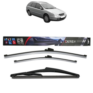 Set 3 stergatoare CITROEN C5 I Break (DE_) din 2001-2004, Derby, din cauciuc siliconat rezistent
