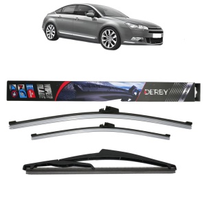 Set 3 stergatoare CITROEN C5 III (RD_) din 2008-2017, Derby, din cauciuc siliconat rezistent - Img 1