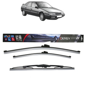 Set 3 stergatoare CITROEN XM (Y3) din 1989-1994, Derby, din cauciuc siliconat rezistent