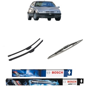 Set 3 stergatoare CITROEN XM (Y4) din 1994-2000, Bosch Aerotwin Retrofit, din cauciuc siliconat rezistent