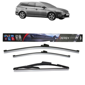 Set 3 stergatoare FORD MONDEO IV Van din 2007-2014, Derby, din cauciuc siliconat rezistent