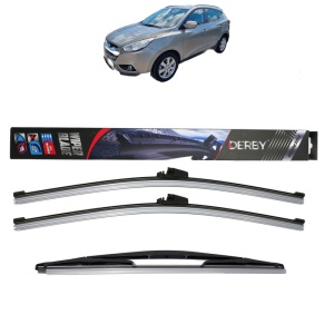 Set 3 stergatoare HYUNDAI ix35 Van din 2009-2015, Derby, din cauciuc siliconat rezistent - Img 1