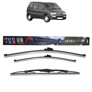 Set 3 stergatoare LANCIA ZETA (22_) din 1995-2003, Derby, din cauciuc siliconat rezistent
