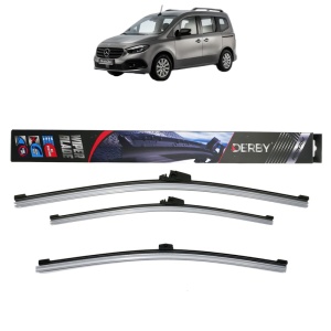 Set 3 stergatoare MERCEDES-BENZ CITAN Box Body/MPV (W420) din 2021-2022, Derby, din cauciuc siliconat rezistent